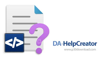 دانلود DA-HelpCreator v2.8 - نرم افزار ساخت فایل های راهنمای آنلاین