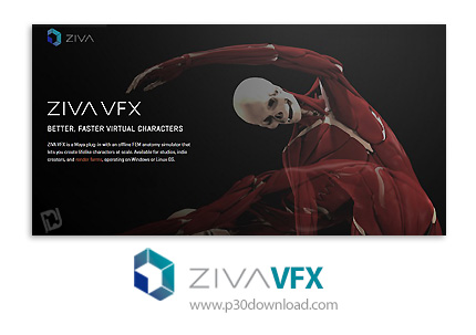 دانلود Ziva Dynamics Ziva VFX v1.9 for Maya 2016-2020 + v1.4 Maya 2014-2015 - پلاگین شبیه سازی آناتو