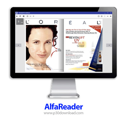 دانلود AlfaReader v3.7.5.1 - نرم افزار خواندن کتاب های الکترونیکی و صوتی