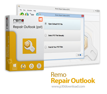 دانلود Remo Repair Outlook (PST) v3.0.0.27 - نرم افزار تعمیر و بازیابی فایل های آسیب دیده برنامه اوت