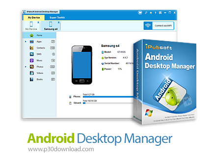دانلود iPubsoft Android Desktop Manager v5.3.83 - نرم افزار مدیریت و انتقال فایل بین دستگاه های اندر