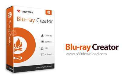 دانلود AnyMP4 Blu-ray Creator v1.1.80 - نرم افزار ساخت دیسک های بلوری