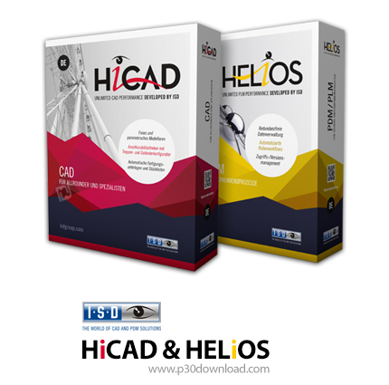 دانلود ISD HiCAD & HELiOS 2018 x64 - نرم افزار طراحی، مستندسازی و مدیریت چرخه عمر محصول