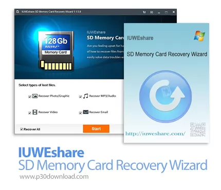 دانلود IUWEshare SD Memory Card Recovery Wizard v5.8.8.8 - نرم افزار بازیابی اطلاعات از انواع کارت ه