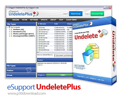 دانلود eSupport UndeletePlus v3.0.8.322 - نرم افزار بازیابی اطلاعات حذف شده
