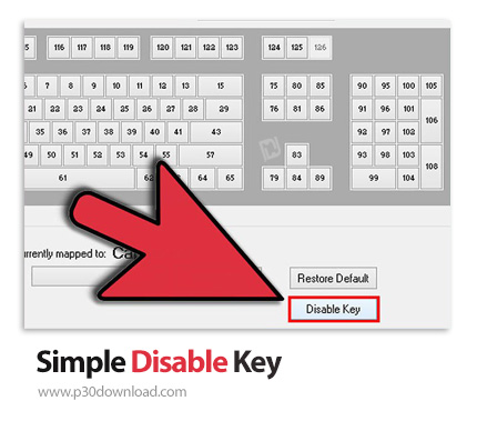 دانلود Simple Disable Key v5.1 - نرم افزار غیر فعال کردن کلید های کیبورد