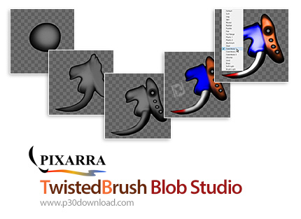 دانلود Pixarra TwistedBrush Blob Studio v4.17 - نرم افزار طراحی اشیاء