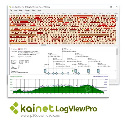 دانلود Kainet LogViewPro v3.24 - نرم افزار مدیریت وب سرور
