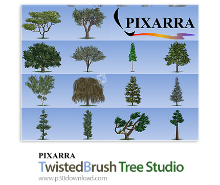 دانلود Pixarra TwistedBrush Tree Studio v5.05 - نرم افزار طراحی دو بعدی درخت و پوشش گیاهی