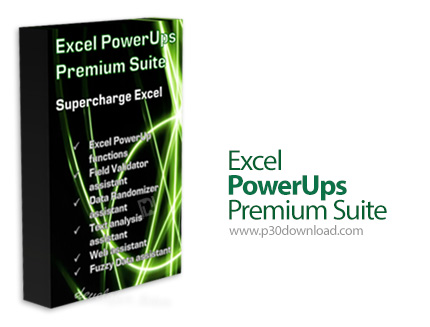 Download Excel PowerUps Premium Suite v1.15.4 - Excel plugin for data analysis and data matching and random generation