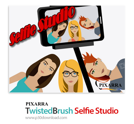 دانلود Pixarra Selfie Studio v4.14 - نرم افزار ویرایش، ترمیم و افکت گذاری عکس چهره