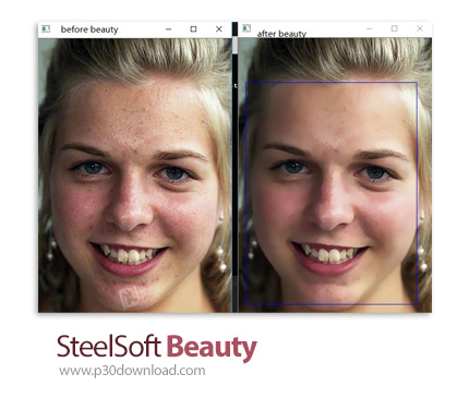 دانلود SteelSoft Beauty v1.0.0.1 - نرم افزار ویرایش تصاویر با حذف لکه های اضافی روی صورت