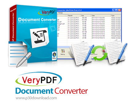 دانلود VeryPDF Document Converter (docPrint Pro) v8.0 - نرم افزار تبدیل فرمت های متنی مختلف به یکدیگ