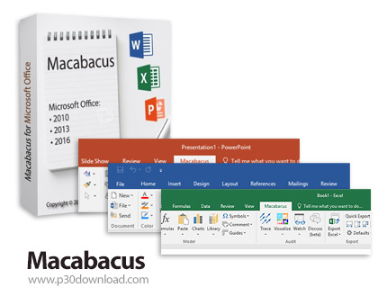 دانلود Macabacus v9.5.7 for Microsoft Office - افزونه توسعه قابلیت های متنوع در اکسل، پاورپوینت و ور
