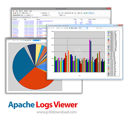 دانلود Apache Logs Viewer v5.60 - نرم افزار نمایش و آنالیز فایل های لاگ سرور های آپاچی