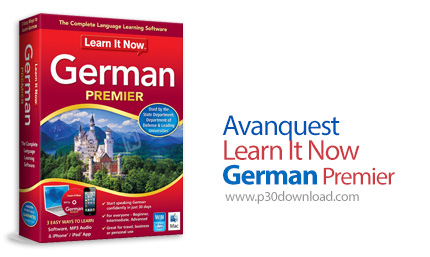 دانلود Avanquest Learn It Now German Premier v1.0.82 - نرم افزار آموزش زبان آلمانی
