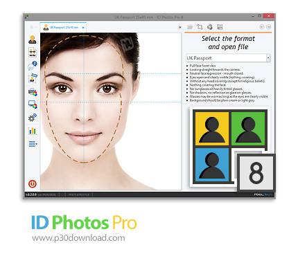 دانلود ID Photos Pro v8.11.2.2 - نرم افزار ساخت و آماده کردن عکس های پرسنلی برای مدارک شناسایی مختلف