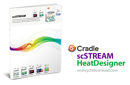 دانلود Software Cradle scSTREAM + HeatDesigner v14.0 Build 20180426 x64 - نرم افزار شبیه‌سازی، آنالی