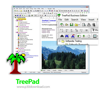 دانلود TreePad Business Edition v8.2.2 - نرم افزار سازماندهی و مدیریت اطلاعات