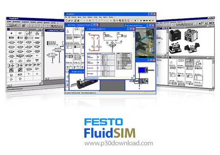 دانلود FESTO FluidSIM v4.5d + v1.70 Hydraulics - نرم افزار شبیه‌سازی مدارهای پنوماتیکی و هیدرولیکی