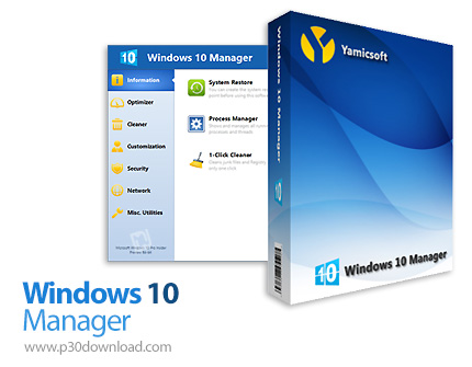 دانلود Windows 10 Manager v3.8 - نرم افزار مدیریت ویندوز 10