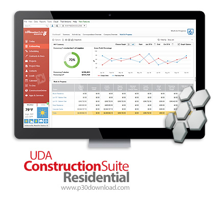 دانلود UDA ConstructionSuite v9.4.3.8202 Residential - نرم افزار کنترل و مدیریت پروژه های ساخت و ساز
