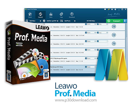 دانلود Leawo Prof. Media v13.0.0.2 x64 + v13.0.0.0 - نرم افزار قدرتمند چندمنظوره برای تبدیل فرمت، کپ