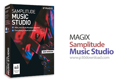 دانلود MAGIX Samplitude Music Studio 2019 v24.0.0.36 - نرم افزار ضبط، ویرایش و میکس موزیک