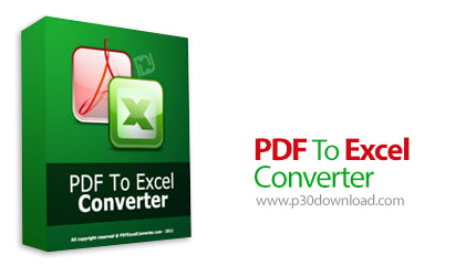 دانلود PDF To Excel Converter v4.9.1 - نرم افزار تبدیل اسناد پی دی اف به اکسل
