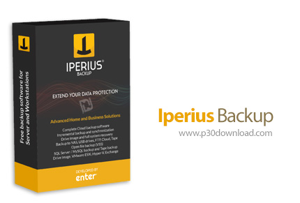 دانلود Iperius Backup Full v7.7 - نرم افزار کامل پشتیبان گیری از انواع سیستم ها و سرورها