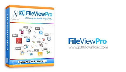 دانلود Solvusoft FileViewPro Gold Edition v1.9.8.19 - نرم افزار نمایش انواع فایل ها