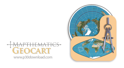 دانلود Mapthematics GeoCart v3.3.5 x64 - نرم افزار نمایش نقشه های وکتور و رستر بر روی مختصات جغرافیا