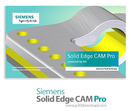 دانلود Siemens Solid Edge CAM Pro 2019 Build 12.0.2 x64 - نرم افزار شبیه سازی تراشکاری سی ان سی
