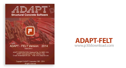 دانلود ADAPT-FELT v2014.1 + Documentation - نرم افزار محاسبه افت اصطکاک، ازدیاد طول و تنش دراز مدت ب