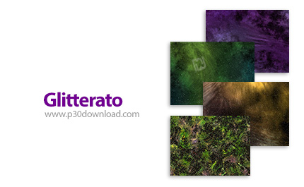دانلود Glitterato v1.71 for Adobe Photoshop - پلاگین اضافه کردن تصاویر پس زمینه ابر و ستاره در فتوشا