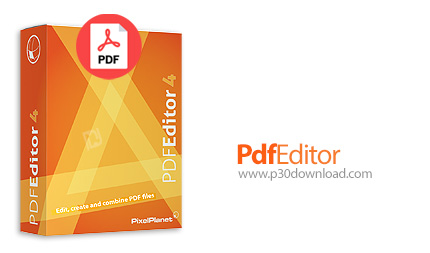 دانلود PixelPlanet PdfEditor Professional v4.0.0.26 x86/x64 - نرم افزار ویرایش، ساخت و ترکیب فایل ها