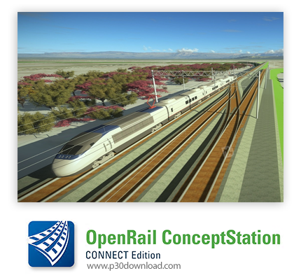 دانلود Bentley OpenRail ConceptStation CONNECT Edition Update 14 (10.00.14.42) x64 - نرم افزار طراحی