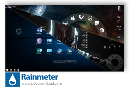 دانلود Rainmeter v4.5.16.3687 - نرم افزار زیبا سازی ظاهر ویندوز