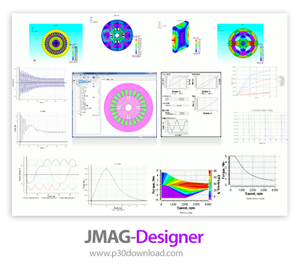 دانلود JMAG-Designer v17.1 x64 - نرم افزار شبیه‌سازی و المان محدود برای طراحی الکترومکانیکال