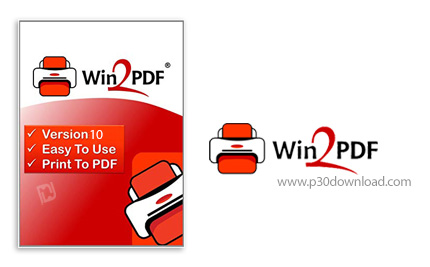 دانلود Win2PDF v10.0.31 - نرم افزار تولید مستقیم فایل پی دی اف از برنامه های دارای قابلیت پرینت 
