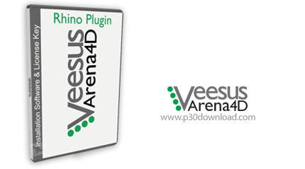دانلود Veesus Arena4D + Arena4D Renderer v2.0 for Rhino 6 - افزونه ساخت داده‌های Point Cloud در نرم 