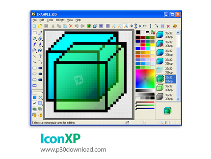 دانلود Aha-Soft IconXP v3.38 - نرم افزار ساخت و ویرایش آیکون