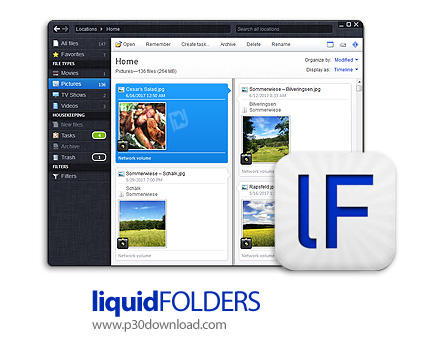 دانلود liquidFOLDERS v4.1.5 x64 + v4.0.33 Build 24/02/2020 x86 - نرم افزار مدیریت فایل های ذخیره شده