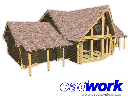 دانلود cadwork v18.0 Build 167-290 x86 - نرم افزار طراحی و ساخت سازه‌های چوبی