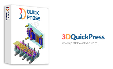 دانلود 3DQuickPress v6.3.3 + v6.2.5 for SolidWorks - پلاگین ساخت نوارهای فلزی پیشرونده در سالیدورکس