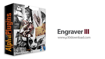 دانلود AlphaPlugins Engraver III v1.1 for Adobe Photoshop - پلاگین تبدیل تصاویر به طرح های حکاکی در 
