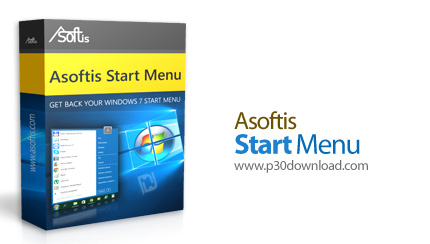 دانلود Asoftis Start Menu v2.5 - نرم افزار اضافه کردن منوی استارت به سیستم عامل های 8 به بعد