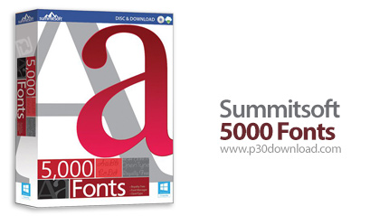دانلود Summitsoft 5000 Fonts v1.0.0 - مجموعه فونت های Summitsoft به همراه نرم افزار مدیریت فونت