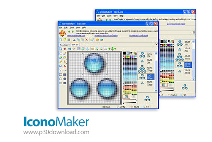 دانلود IconoMaker v3.35 - نرم افزار ساخت و ویرایش آیکون