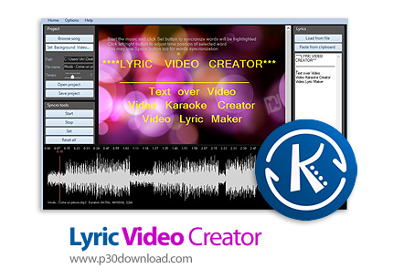 دانلود Lyric Video Creator Professional v5.3.0 - نرم افزار ساخت ویدئو های سفارشی به همراه متن و موسی